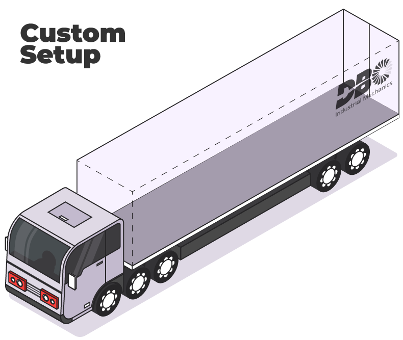 Custom Setup Trailer Rental