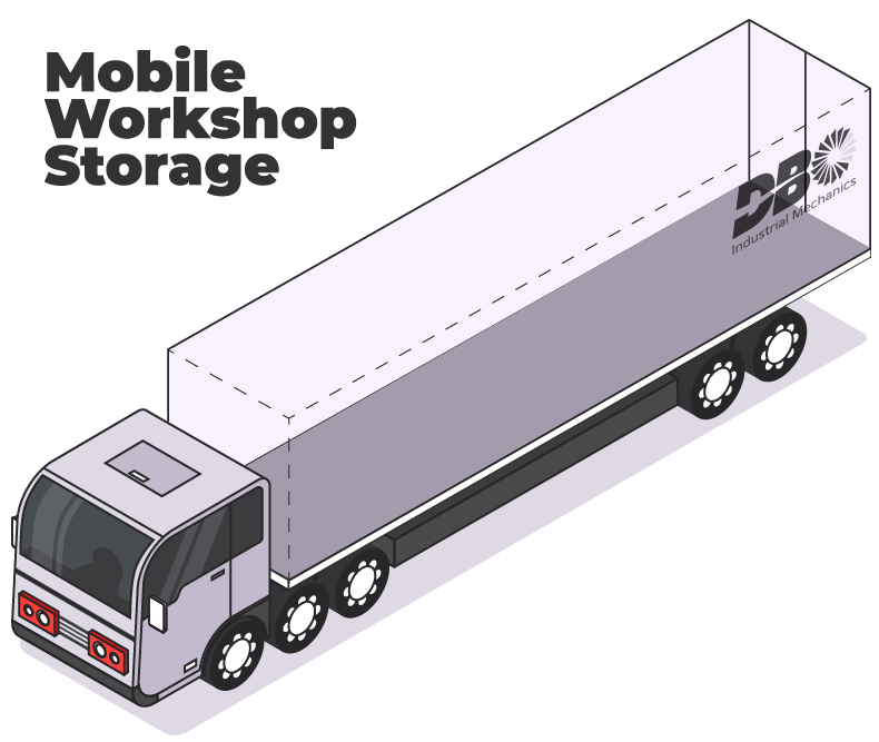 Workshop Storage Trailer Rental